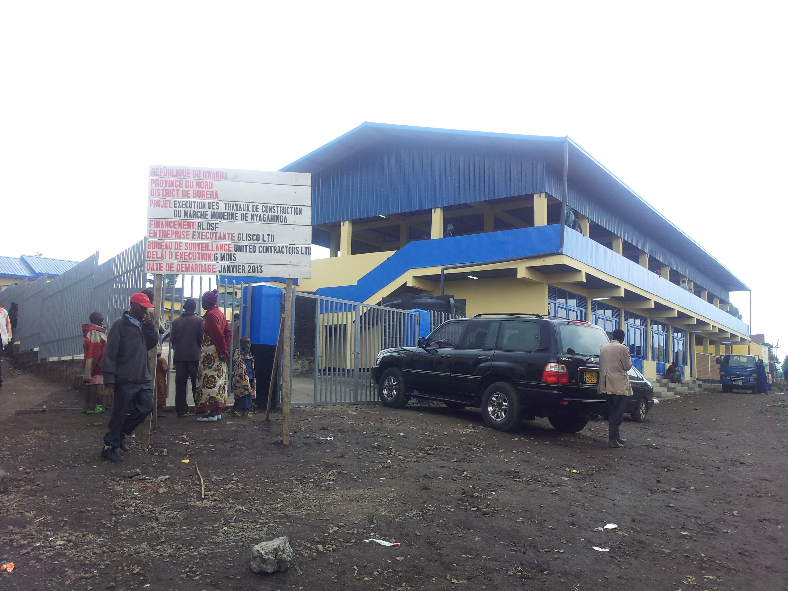 Modern Market Construction in Burera District