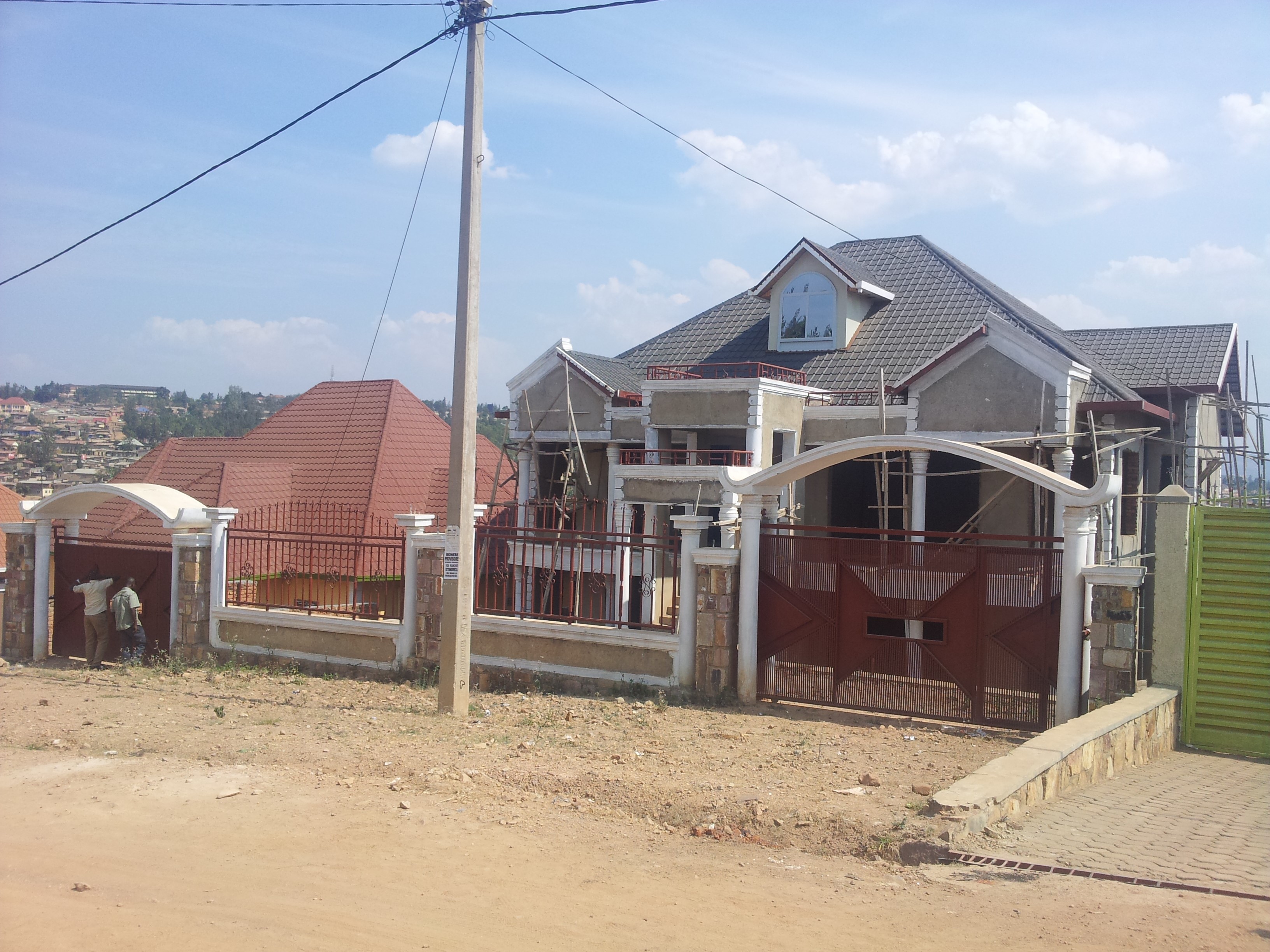 Construction Progress of GLISCO Ltd MD's Two-Storey Apartment